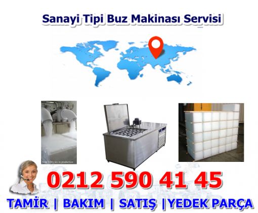  Sanayi Tipi Buz Makinası Servisi