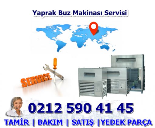  Yaprak Buz Makinası Servisi